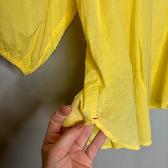 Xirena Jules Blouse Lemon - Picture 9 of 9